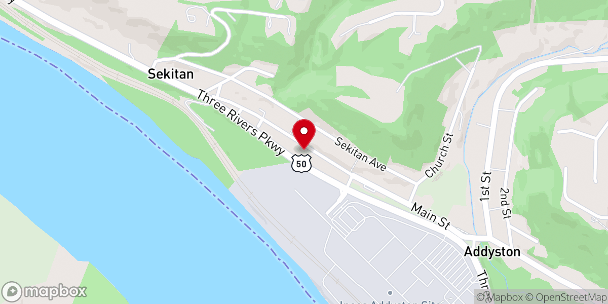 Map showing location of The Ministry of Elijah