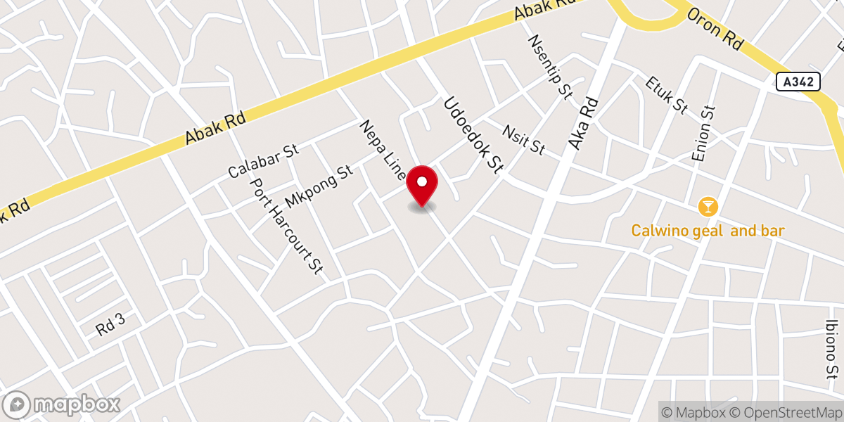 Map showing location of Anglican Church of Transfiguration of Our Lord, ACTOL Nsukara