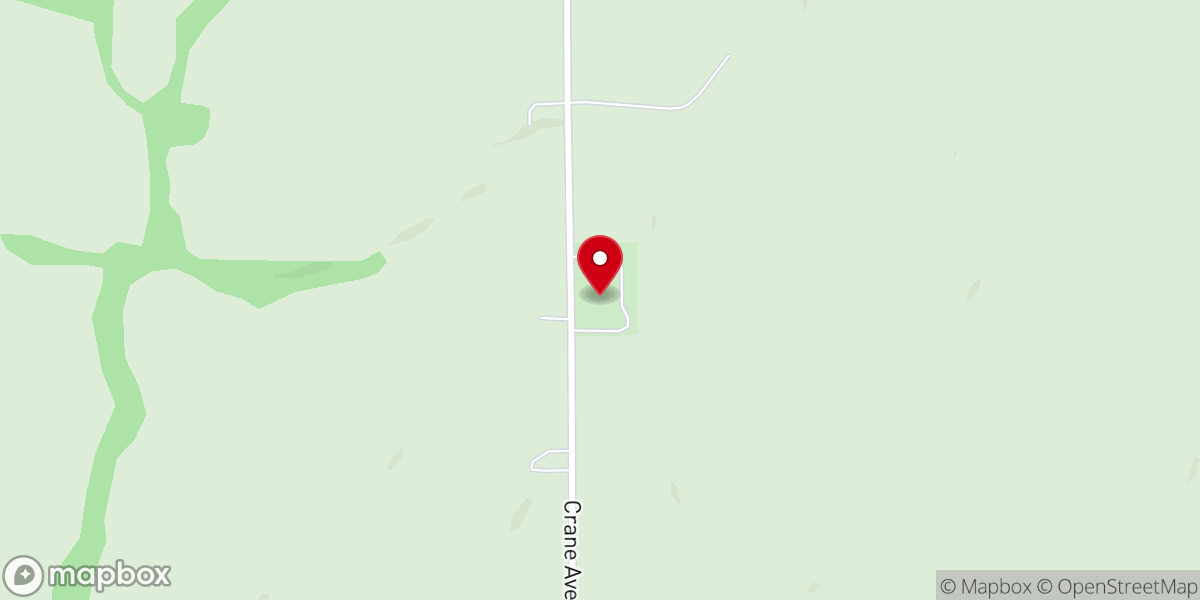 Map showing location of Bethany Lutheran Church