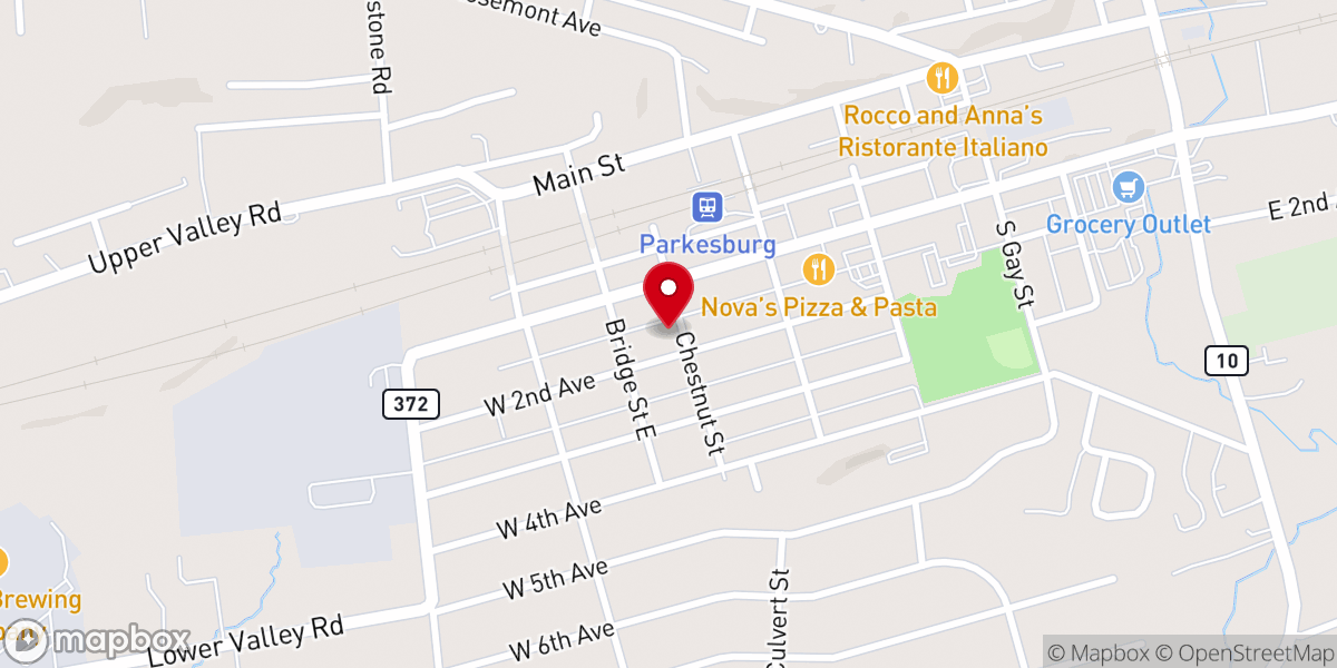 Map showing location of Our Lady of Consolation