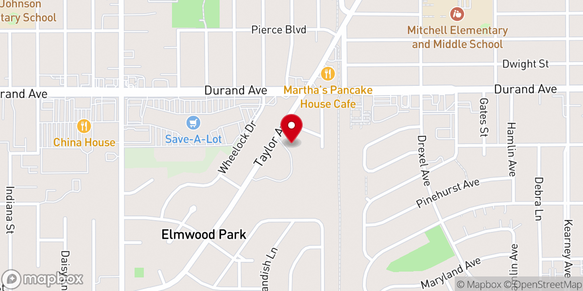 Map showing location of Casa De Oracion Kenosha Inc