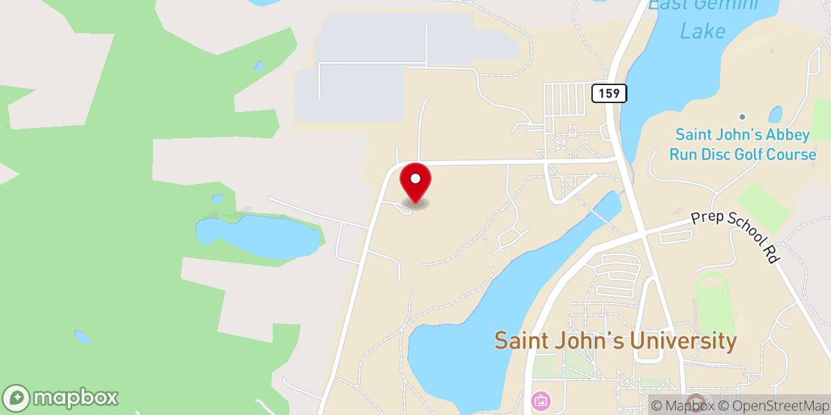 Map showing location of Episcopal House of Prayer