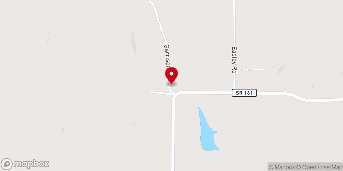 Map showing location of Garrison Chapel
