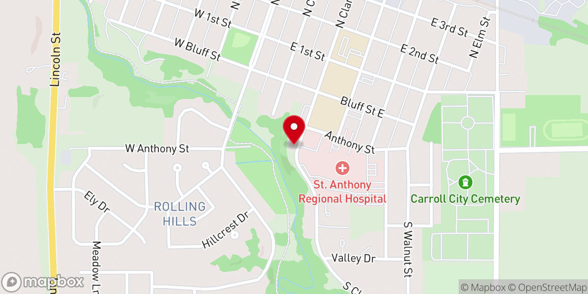 Map showing location of Holy Spirit Sisters