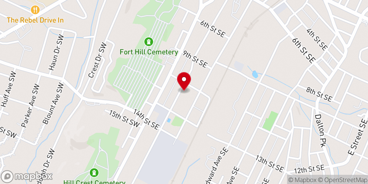 Map showing location of Mission Cleveland Parish