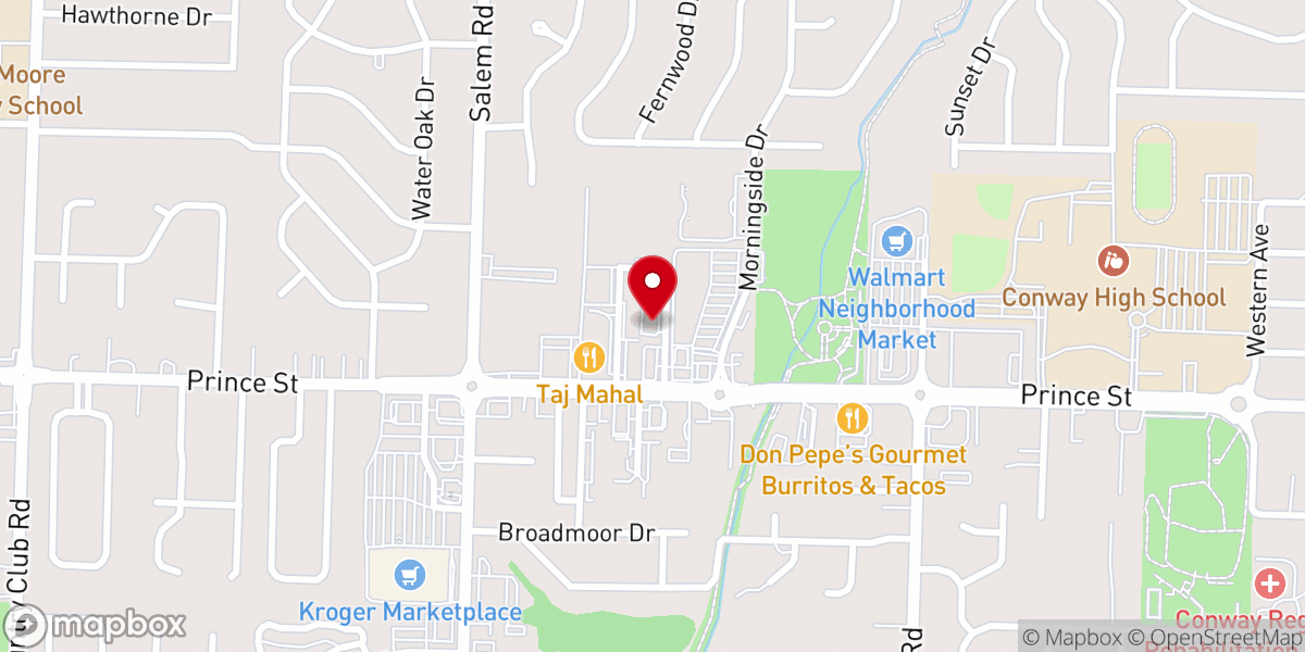 Map showing location of New Generation Church