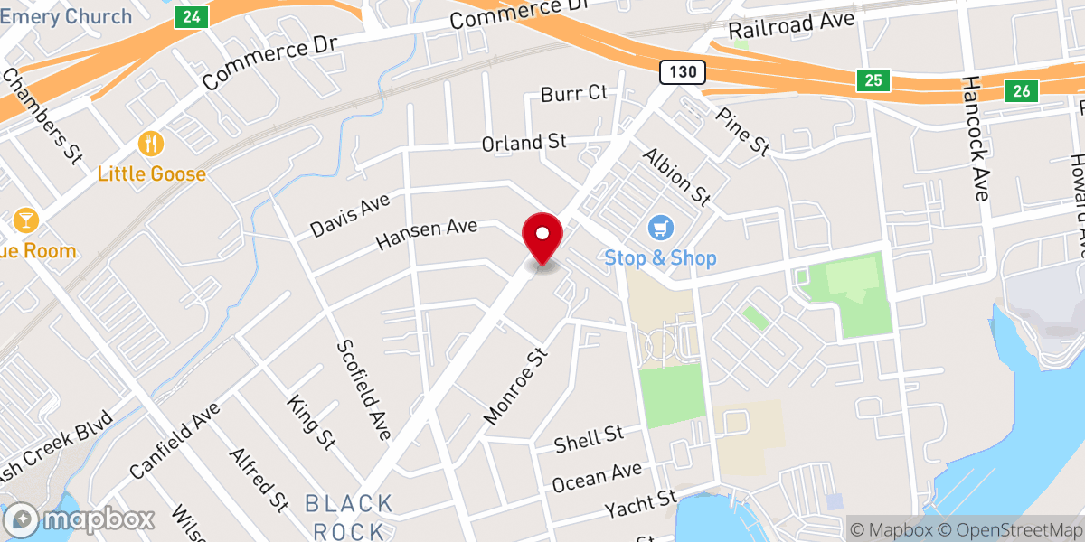 Map showing location of Cathedral of Faith