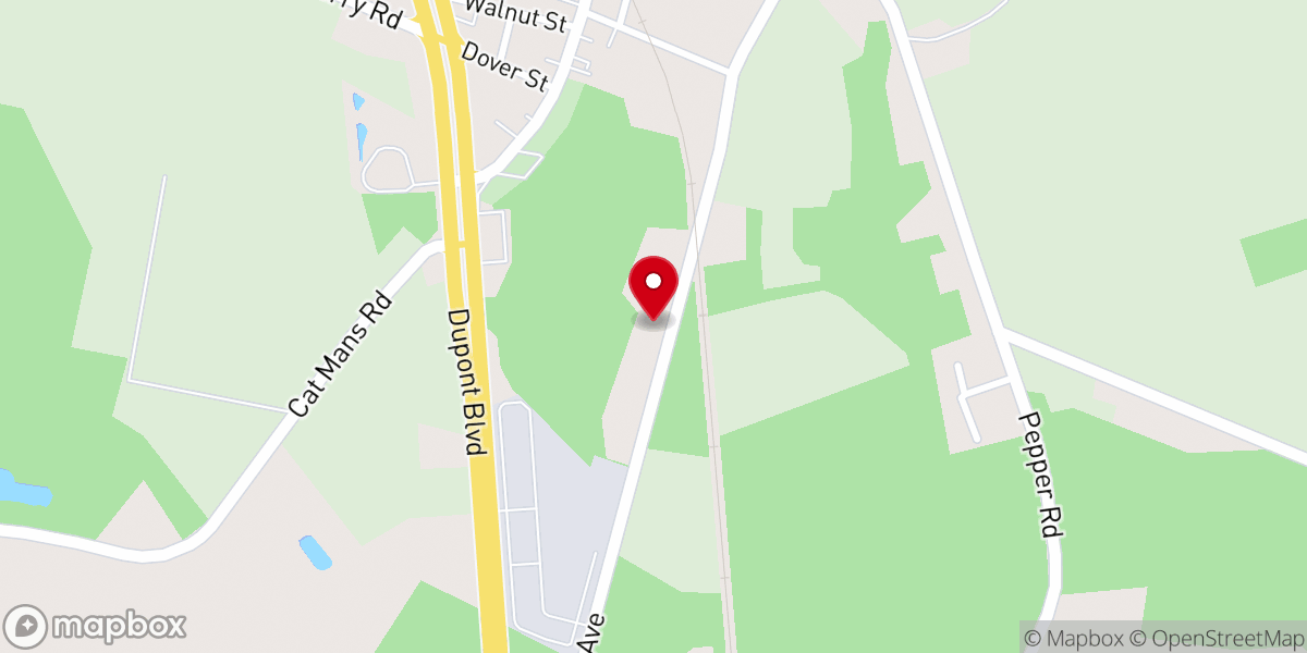 Map showing location of Trinity Holiness Church