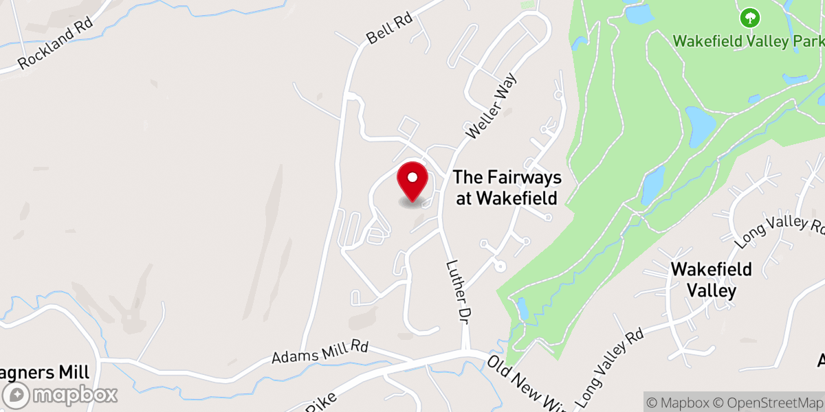 Map showing location of Carroll Lutheran Village