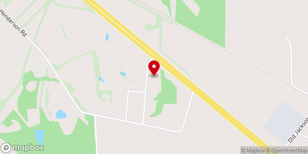 Map showing location of Grace Baptist Church
