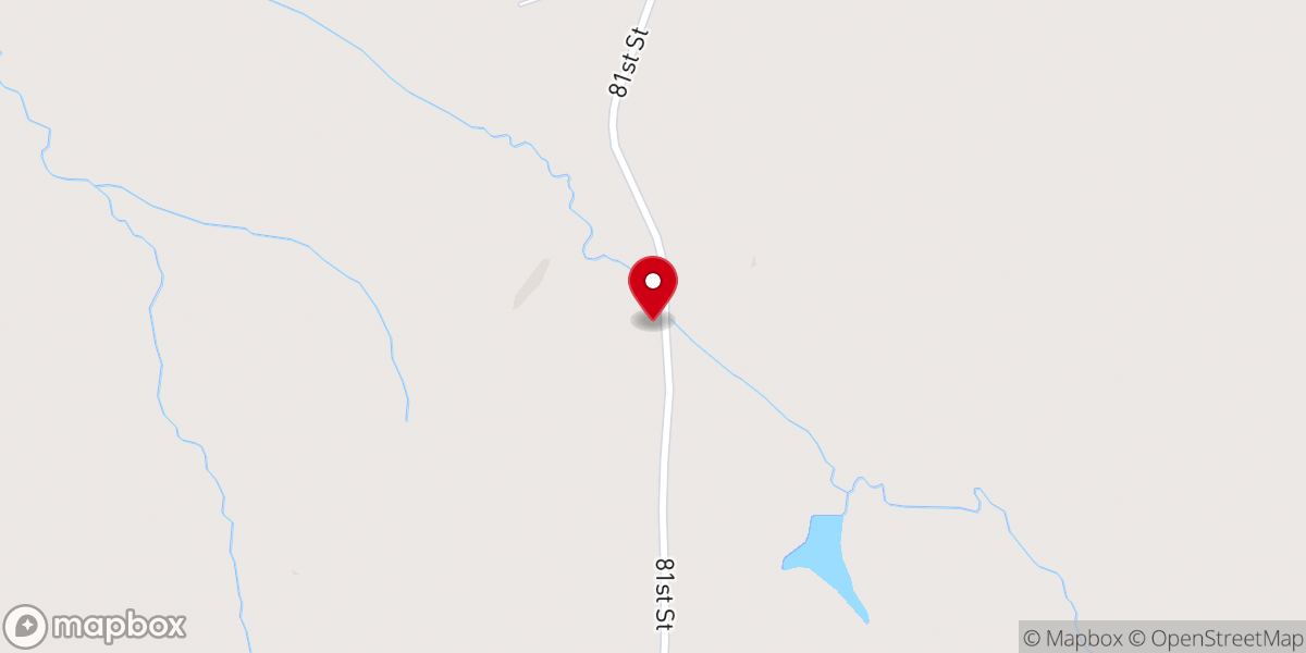 Map showing location of Bible Missionary Campground