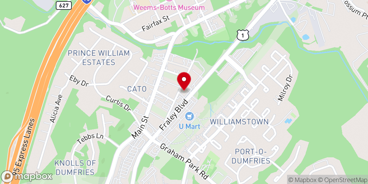 Map showing location of Great Salvation Christian Fellowship