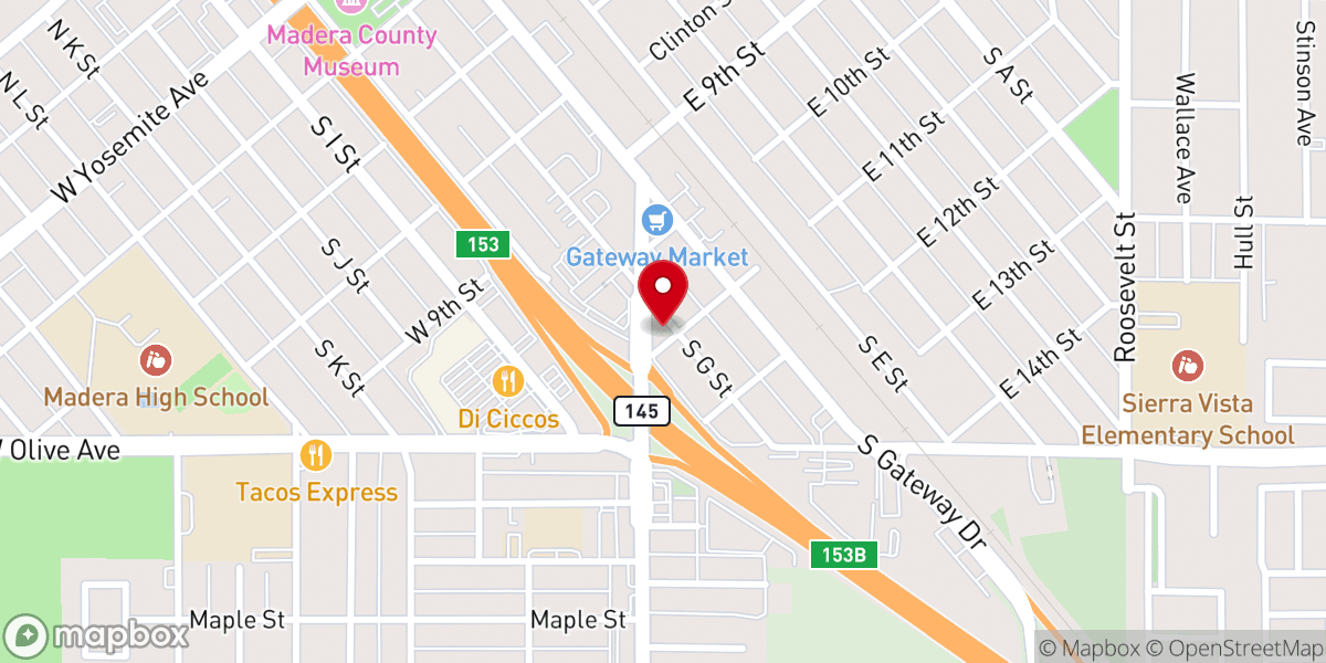 Map showing location of Iglesia de Dios (israelita)