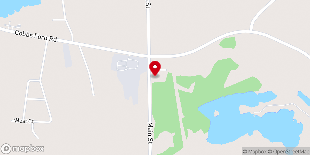 Map showing location of Goodship Missionary Baptist Church