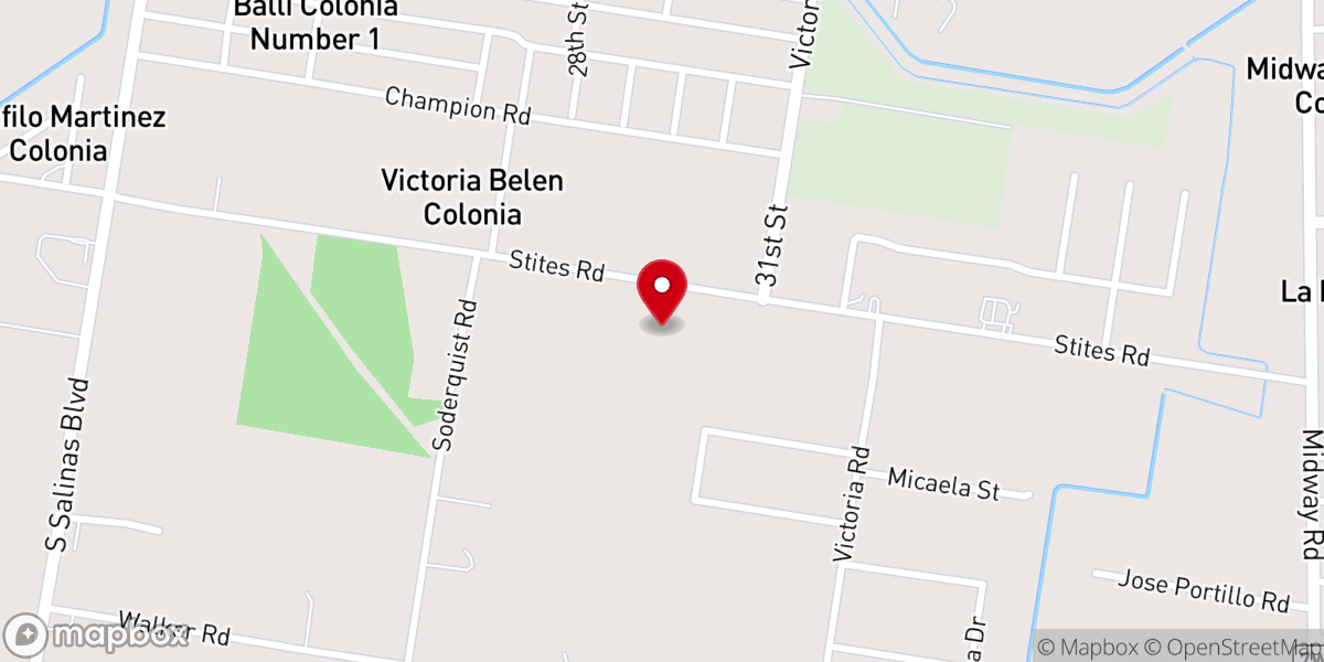 Map showing location of Comunidad Gracia Sublime