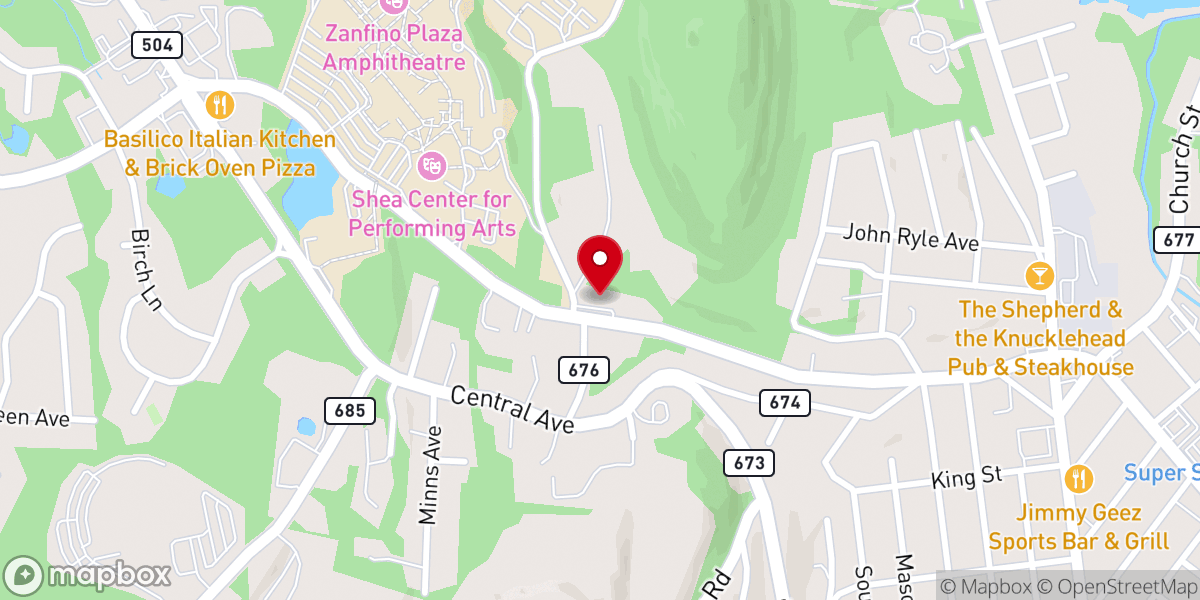 Map showing location of Jesus Christ, Prince of Peace Chapel and Catholic Campus Ministry Center at WPU