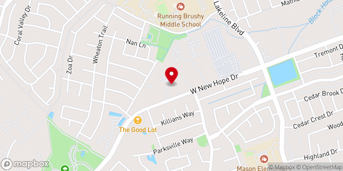 Map showing location of Austin United Church of India