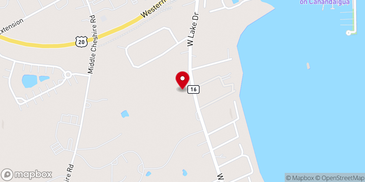 Map showing location of Notre Dame Retreat House Inc