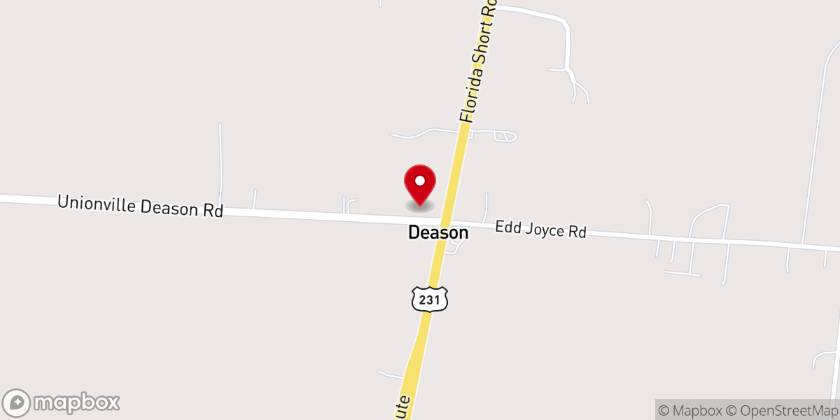 Map showing location of Ranson Church