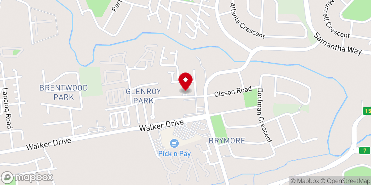 Map showing location of One Vision Family Church