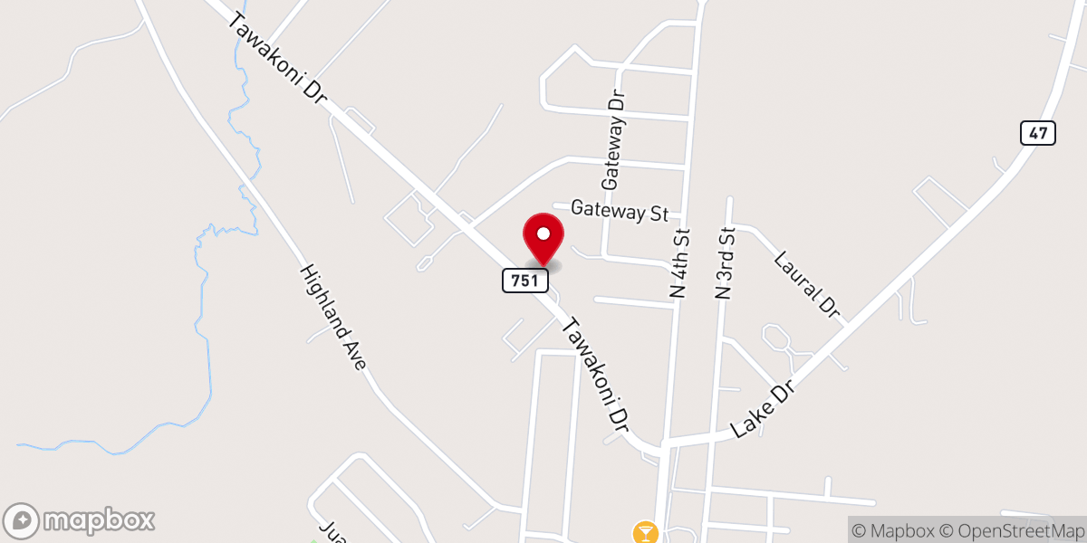 Map showing location of Followers of Christ Church