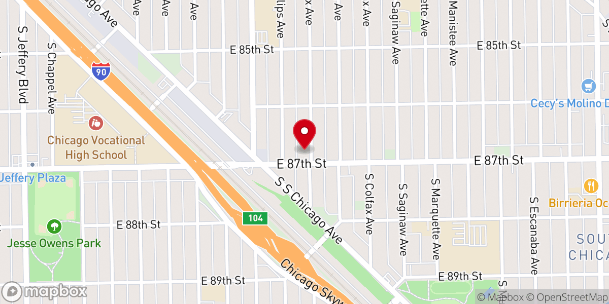 Map showing location of Unity Center of Truth