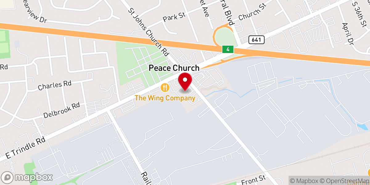 Map showing location of The Coliseum