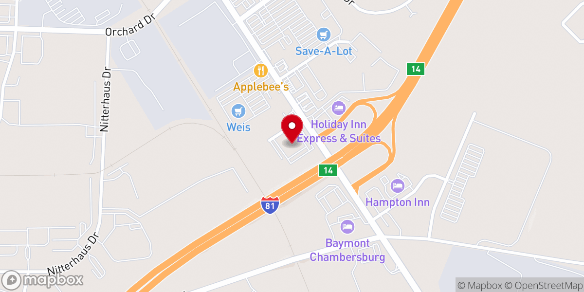 Map showing location of World Harvest Outreach