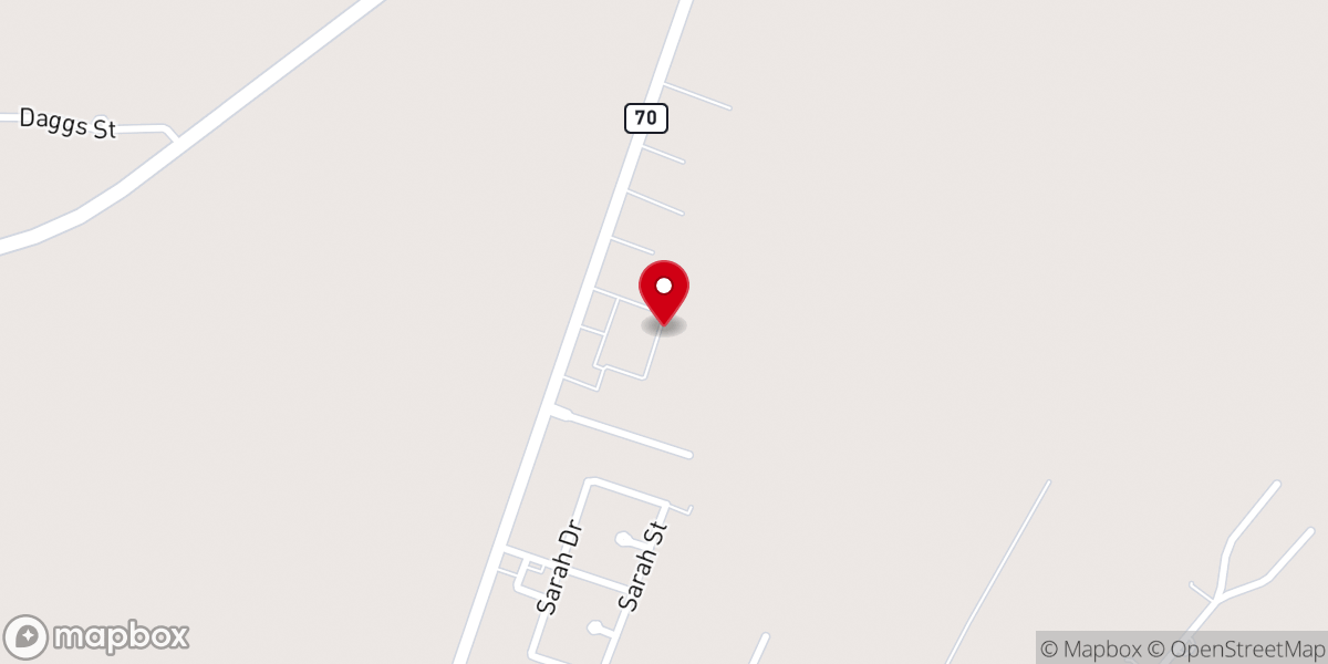 Map showing location of Thee Prevailing Church