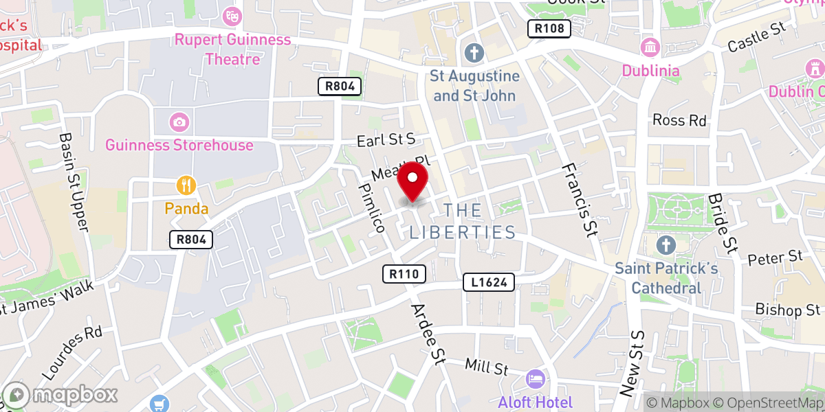 Map showing location of 1929 RELIGIOUS SHRINE
