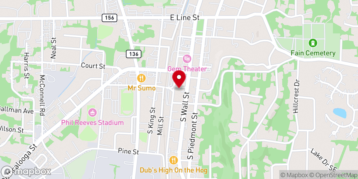 Map showing location of Think on These Things Ministries International Inc - 3 Tmi