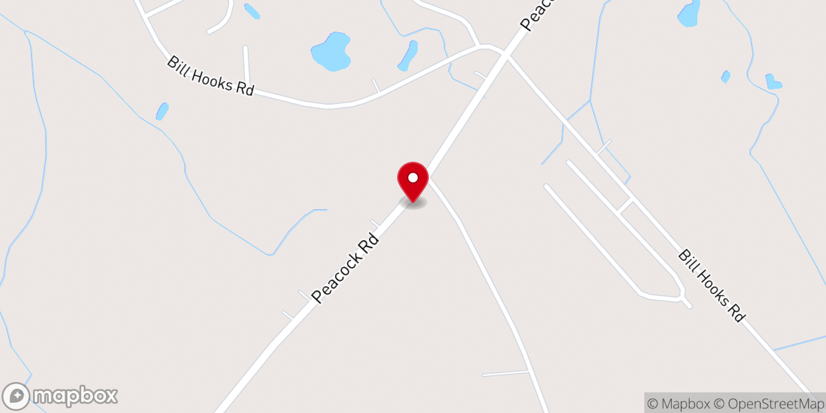 Map showing location of Prong Chapel
