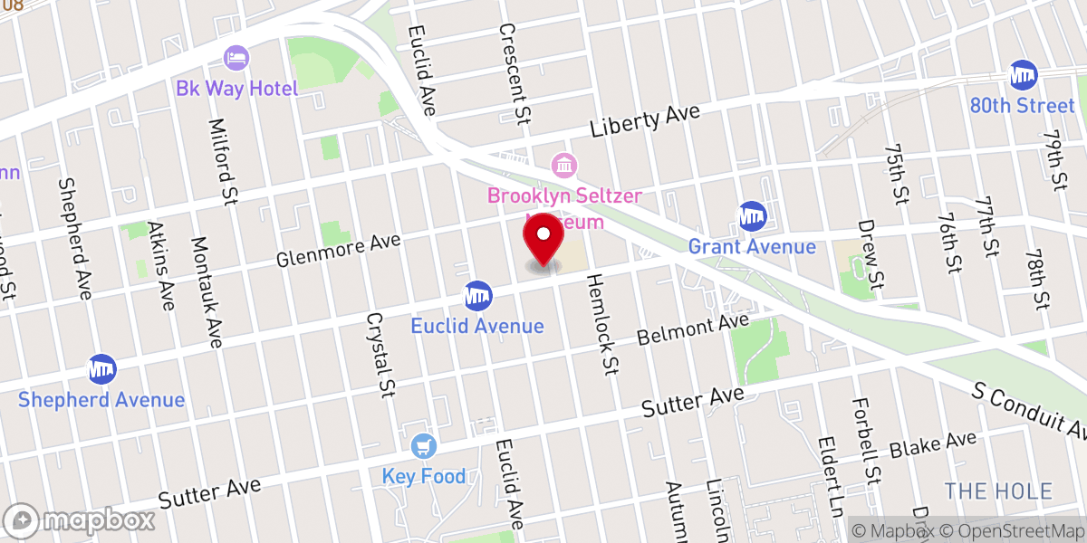 Map showing location of Evangelical Berean Church of God Inc.