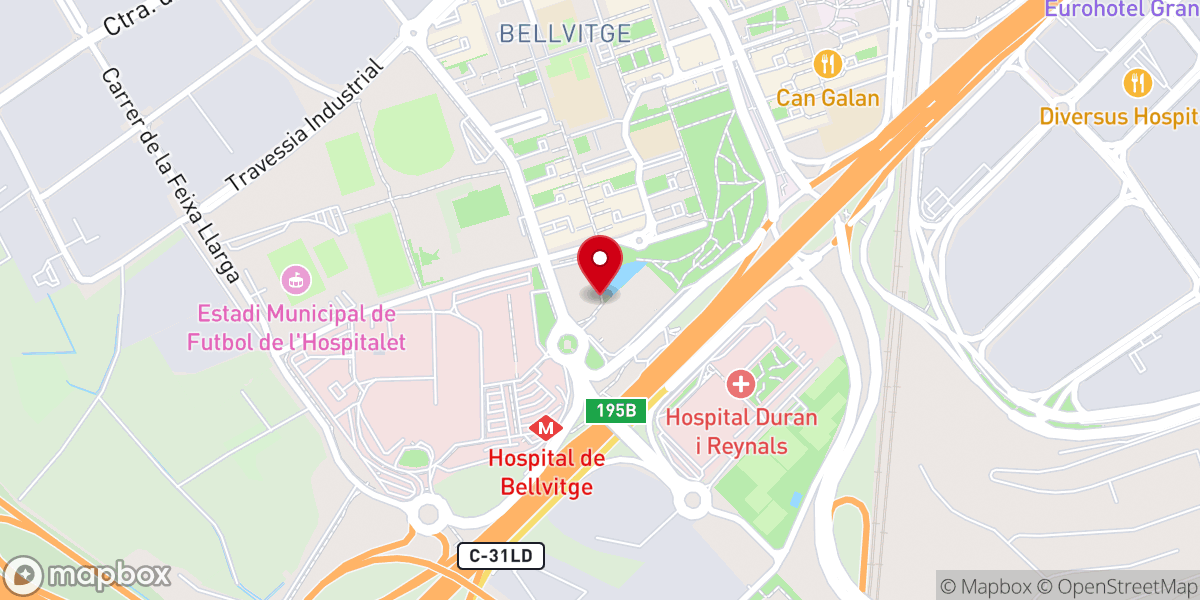 Map showing location of Taberna Ermita