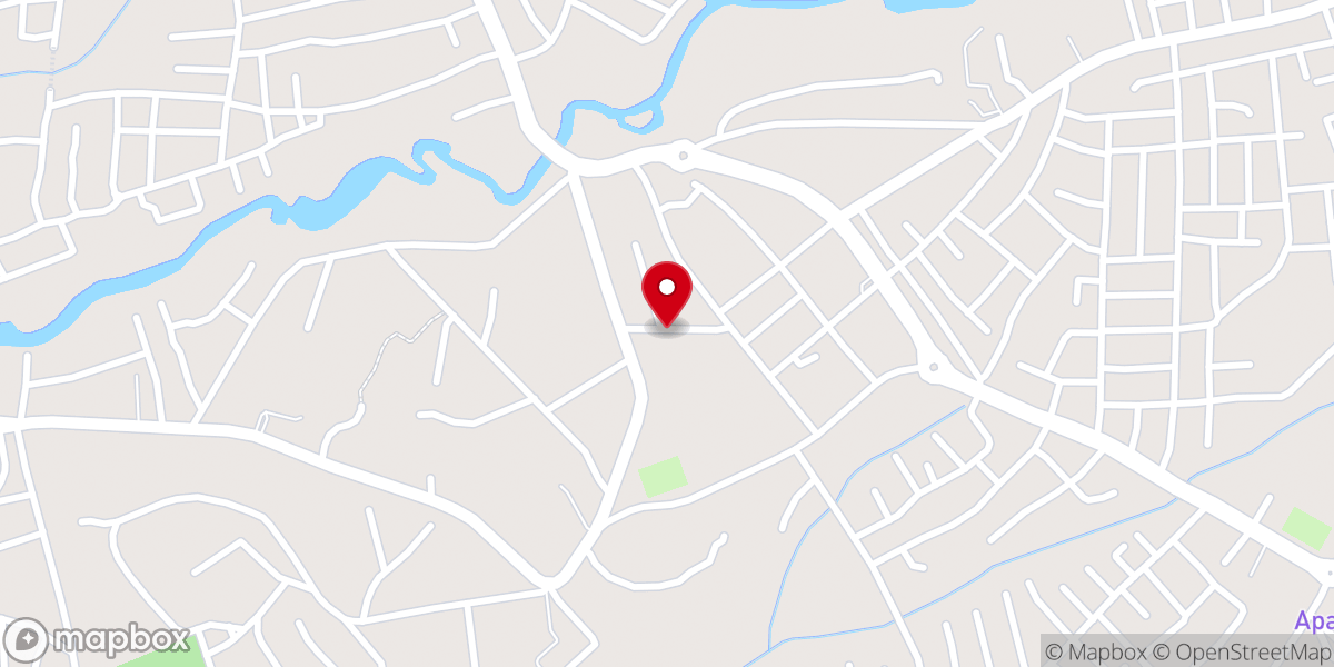 Map showing location of Word of God Victory Church