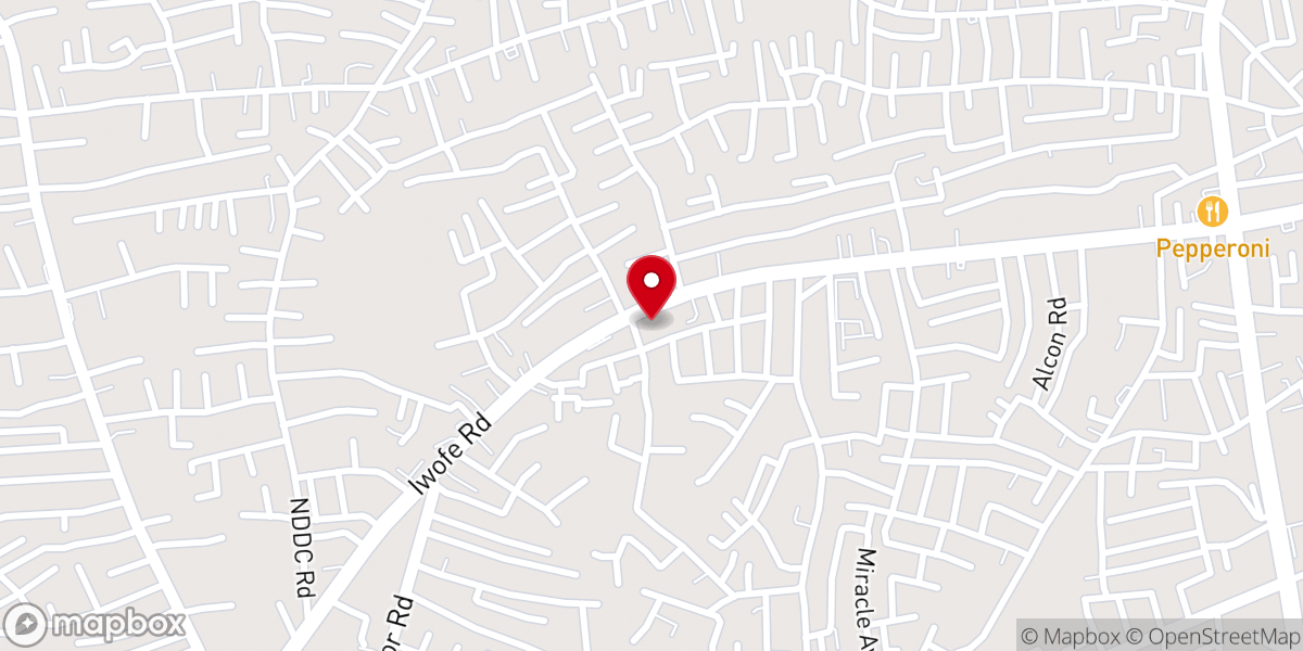 Map showing location of LIVING FAITH CHURCH aka Winners Chapel Int'l