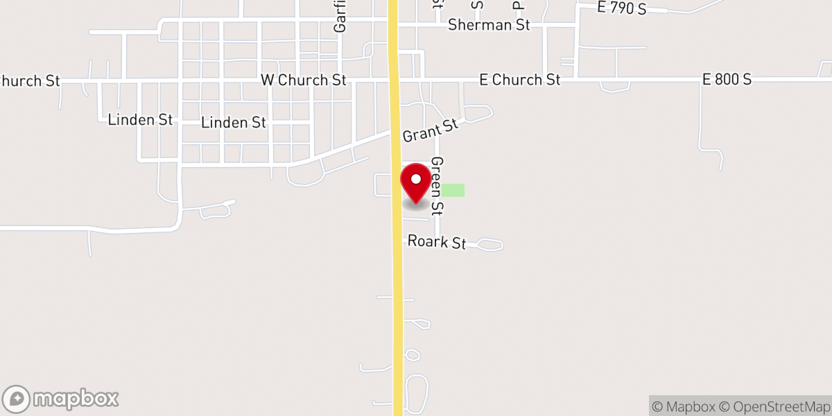 Map showing location of Friends Church of Lynn