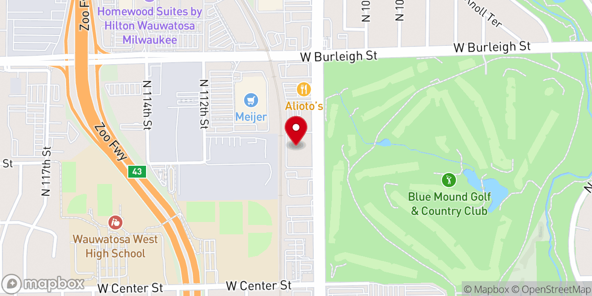 Map showing location of Gary and Susan Stimac Supporting Foundation
