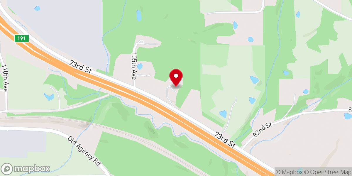 Map showing location of Ottumwa Seventh-day Adventist Church