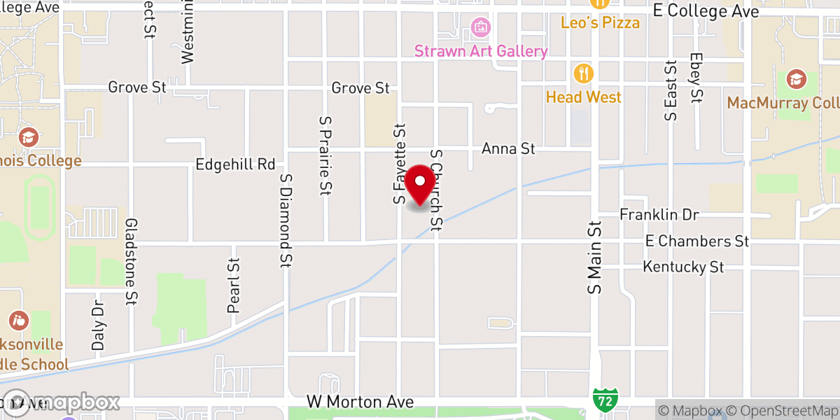 Map showing location of Church St AGROWhood