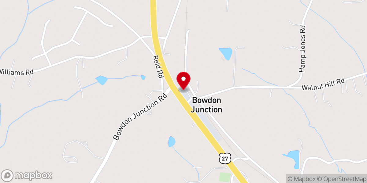 Map showing location of Wallace Farm & Pet Supply