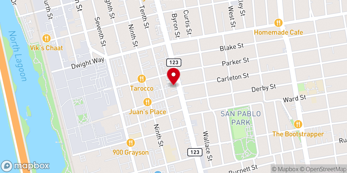 Map showing location of Covenant Church