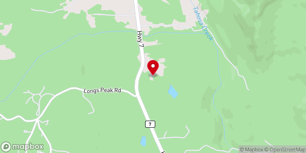 Map showing location of Annunciation Heights
