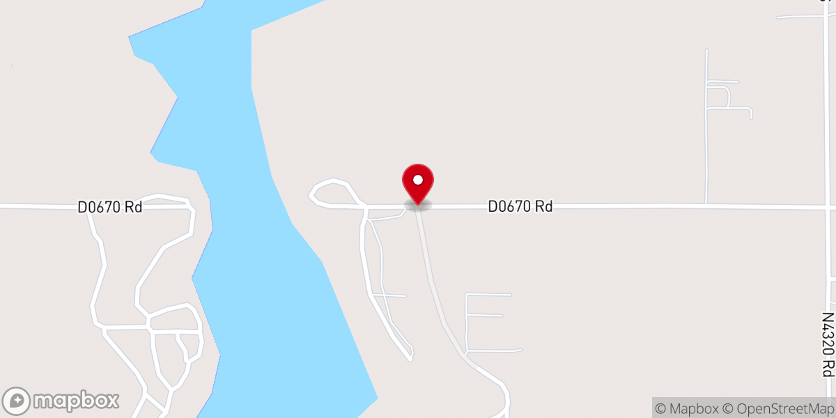 Map showing location of Flat Rock Creek Campground