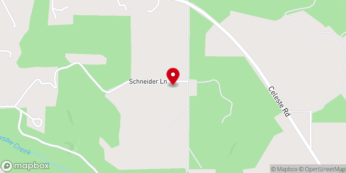 Map showing location of Langdon Church