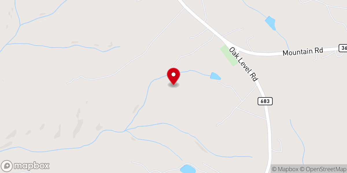 Map showing location of Mt Vernon Baptist Church