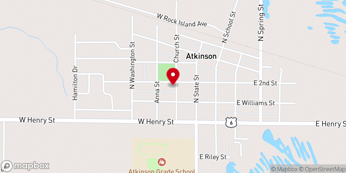 Map showing location of SonRise Bible Church