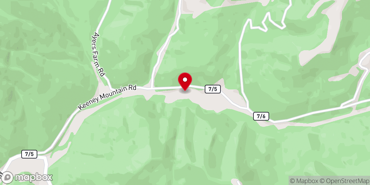 Map showing location of Ramp Holiness Church