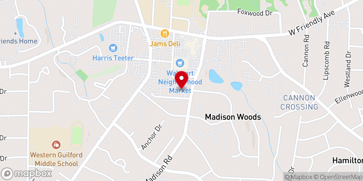 Map showing location of Mercy Mission Teams Inc