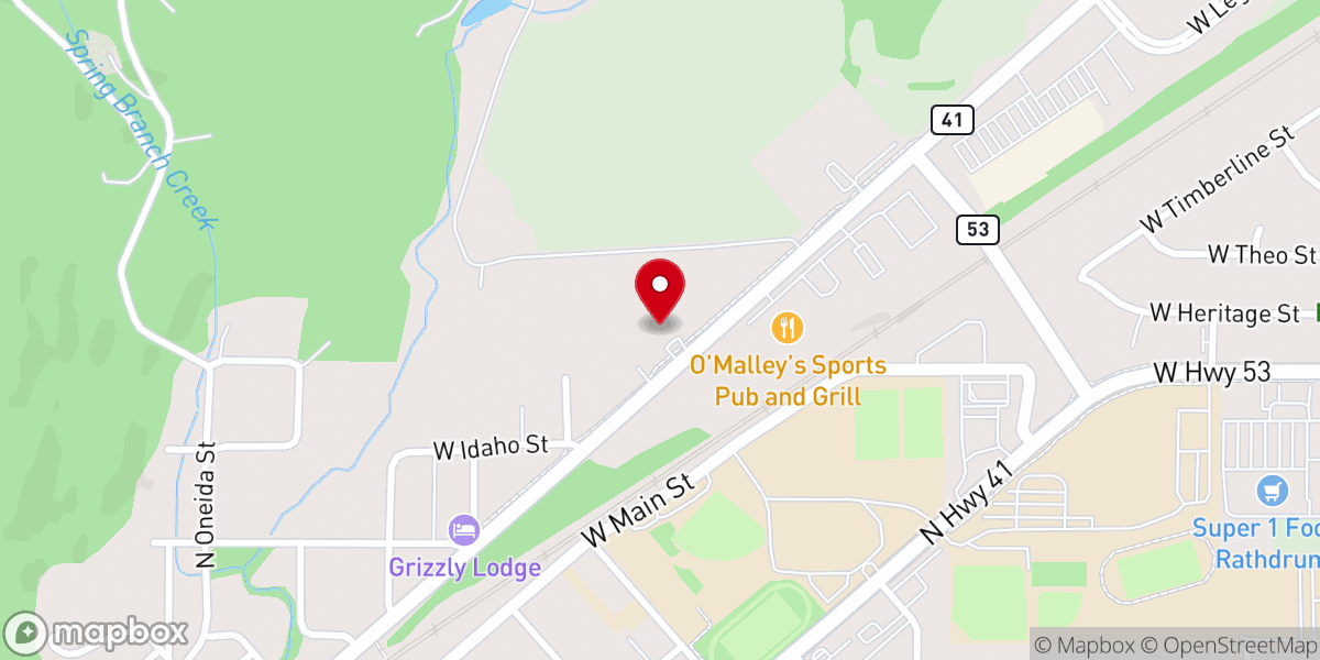 Map showing location of MJ Ministry